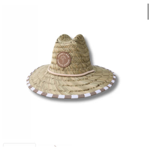 Wave Watcher Straw Hat (stoked tan)