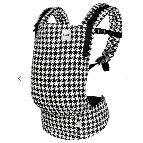 Cotton Free-to-Grow Baby Carrier - Houndstooth – Baby Tula US