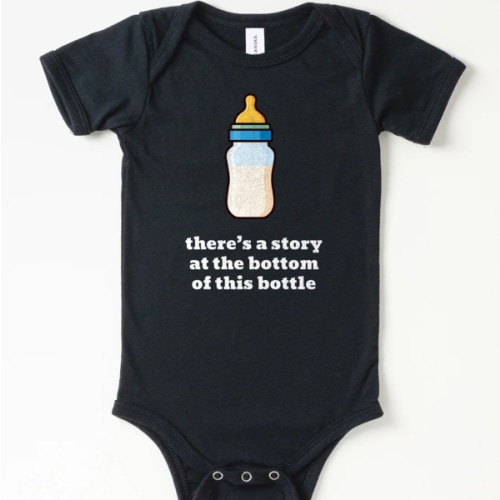 Bottom of This Bottle Onesie | All The Small Tees
