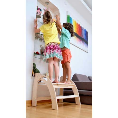Twins Montessori Kitchen Stool - Wooden Step Stool