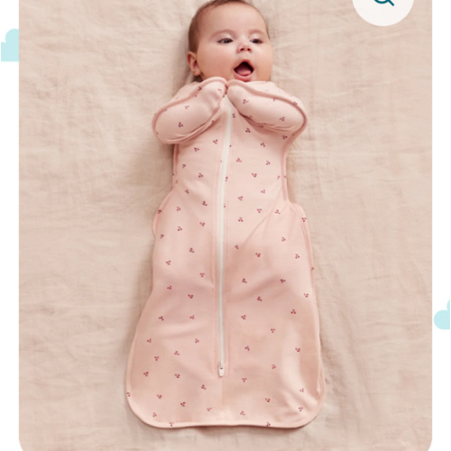 Swaddle Up™ 1.0 TOG Viscose from Bamboo Blush Cherries