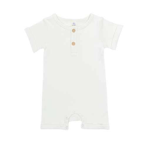 Shorty Romper in Sand Dollar