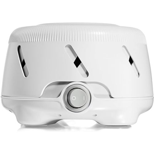 Yogasleep Dohm Uno White Noise Sound Machine, Real Fan Inside for Non-Looping White Noise, Sleep Aid, Office Privacy & Meditation for Adults & Baby, Registry Gift (White)