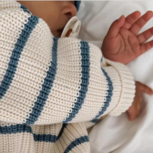 Chunky Knit Striped Sweater