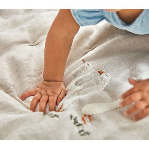 Darby Duckling Baby Quilt | Pottery Barn Kids