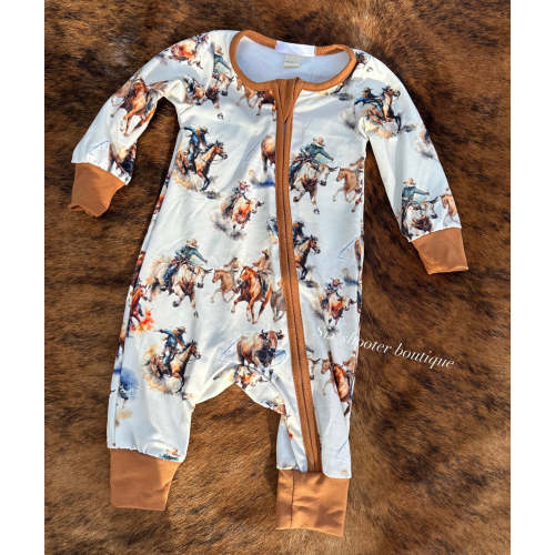 Rodeo babe sleeper (sale)