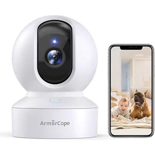 Pet Camera, 2K HD Dog Camera with Phone APP, 360° Pan/Tilt View Puppy Cam, One Click Call for Baby Monitor, MagivPix Night Vision,Motion Tracking Alarm with Cloud/Local SD,Home Indoor Security Cam