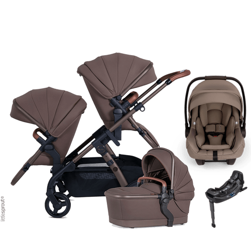 Silver Cross Wave 3 Stroller + Nuna Pipa RX / Pipa Aire RX Travel System