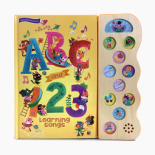 ABC & 123 Learning Songs: Interactive Children's Sound Book (11 Button Sound)