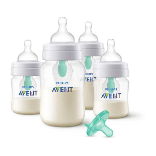 Philips Avent Anti-colic Baby Bottle With AirFree Vent Newborn Gift Set Exclusively at Walmart, SCD306/00 - Walmart.ca