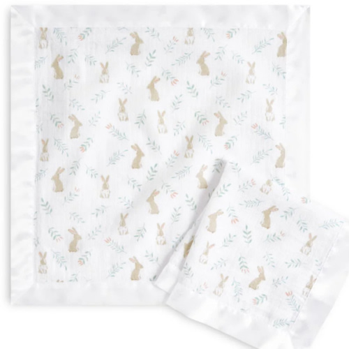 Blushing Bunnies Security Blankets 2pk | aden + anais