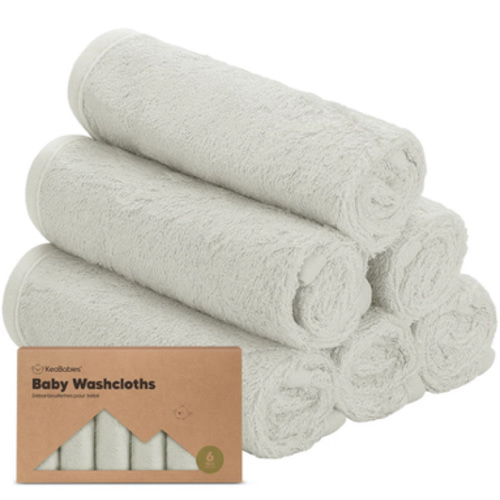 6-Pack Baby Bamboo Wash Cloths