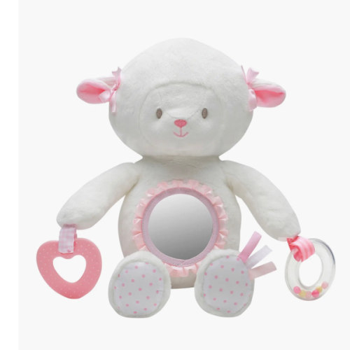 Lamb Mirror Plush Toy