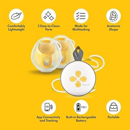 Medela Swing Maxi Hands-Free Double Electric Breast Pump, Easy and Intuitive Design for On-the-Go, Compatible with Medela Family App : Amazon.com.au: Baby