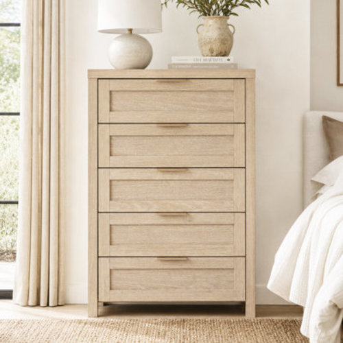 Gracie Oaks Allenside 5 - Drawer Dresser & Reviews | Wayfair
