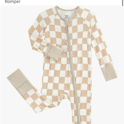 Baby Viscose from Bamboo Pajamas - Infant Boys Girls Footless Zippy Pjs Sleep 'N Play Clothes - One Piece Romper