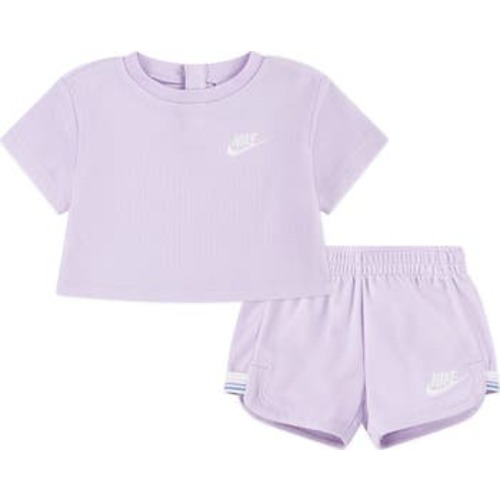 Let's Roll Towel Terry T-Shirt & Shorts Set, 12M