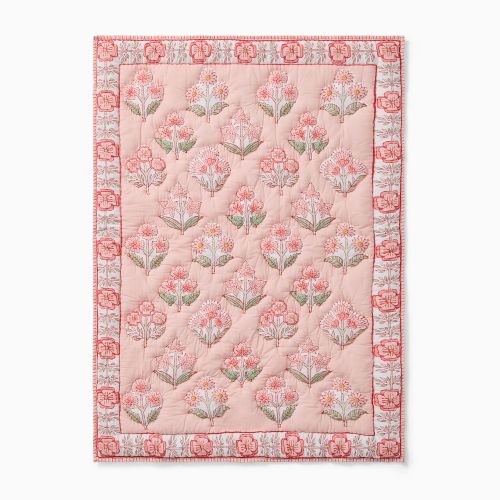 Blossom Reversible Baby Quilt