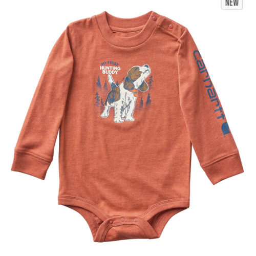 Boys' Long Sleeve Dog Bodysuit (Baby) | Carhartt