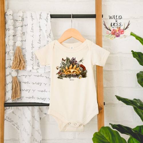 Vintage Sun Bodysuit Floral Sun Bodysuit Nature Baby Onesie - Etsy