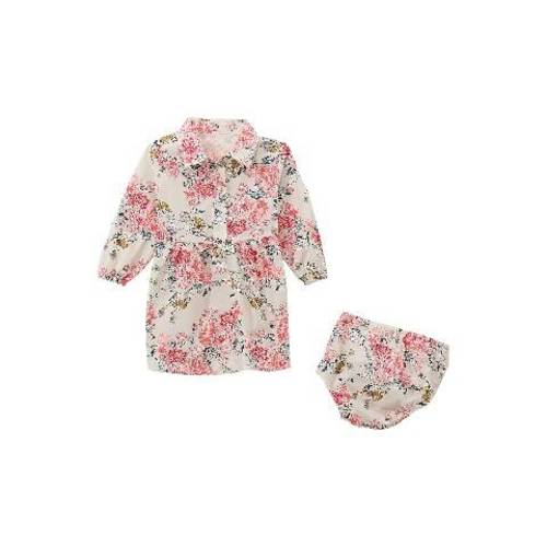 Wrangler Little Girl's Printed Western Snap Dress