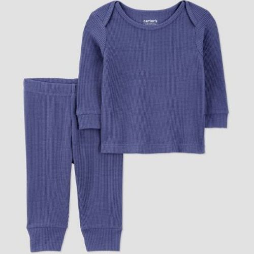 Carter's Just One You® Baby Boys' Ribbed Sweatshirt & Jogger Pants Set - Navy Blue
