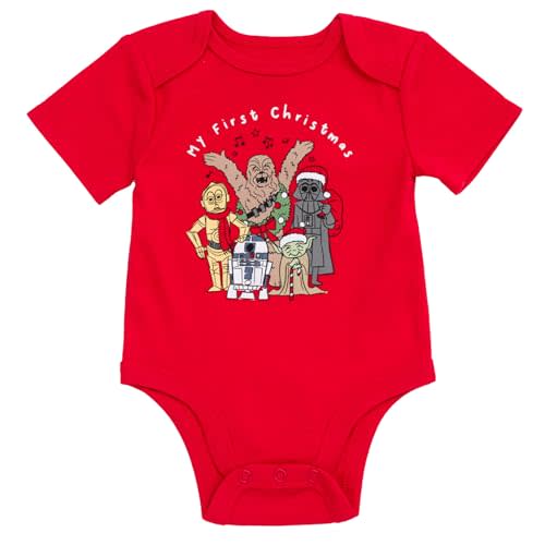 STAR WARS Father's Day Christmas Baby Girls Bodysuit Newborn to Infant Sizes (Newborn - 24 Months)