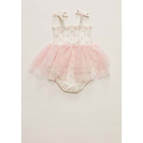 Angel Dear Infant Girls' Bow Bubble Tutu Onesie