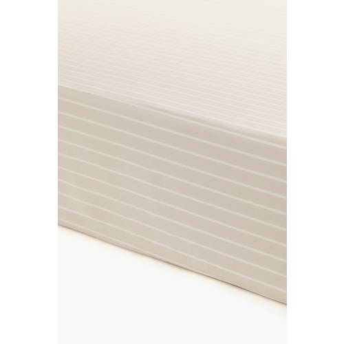 COTTON PERCALE FITTED CRIB SHEET