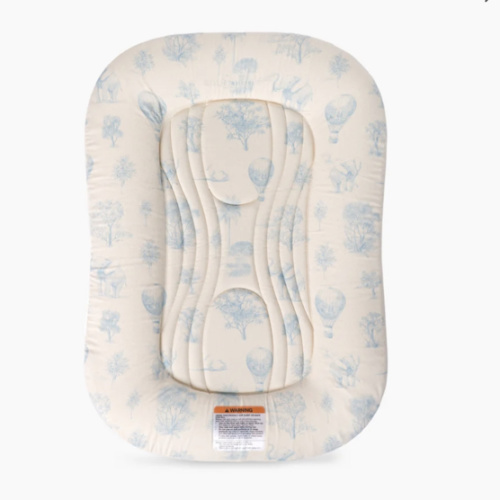 Infant Lounger Wave | Blue Toile