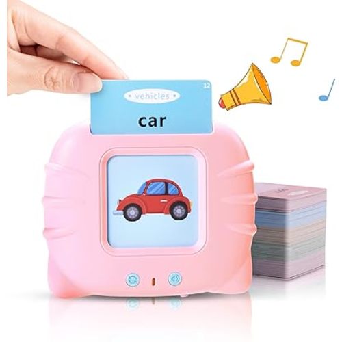 Talking Flash Cards for Toddlers 2-4 Years,Toddler Flash Cards,Audible Flashcards for Children,Gifts for Age 1 2 3 4 5 Year Old Boys and Girls,224 Sight Words Flash Cards Kindergarten
