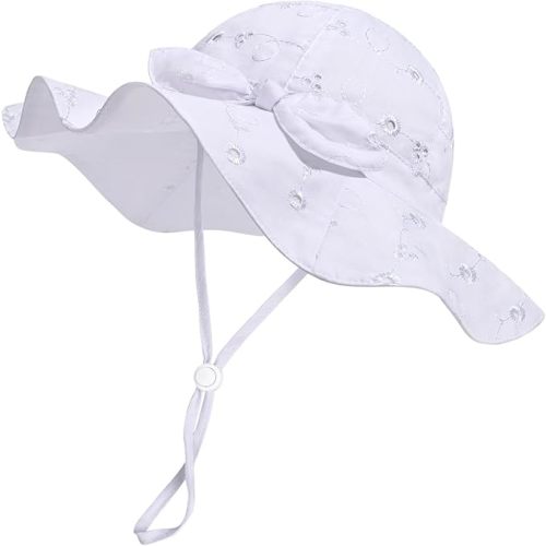 Baby Girl Sun Hat 0-6 Months