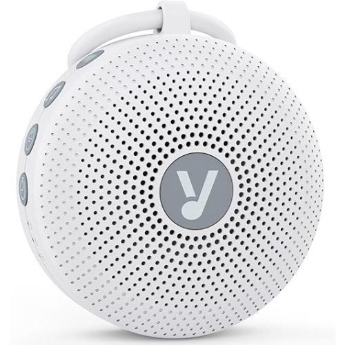 Portable Noise Machine for Baby Adult with 21 Natural Soothing Sound, Memory Function, Powerful Battery & 32 Levels of Volume, Noise Canceling for Sleeping, Sleep Sound Timer Therapy for Home, Travel