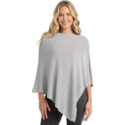 We are Amma | The Cocoon™ - Newborn Essentials Must Haves: Nursing Cover for Breastfeeding Essentials | Nursing Sweater Used as Breastfeeding Cover (Grey, One Size)