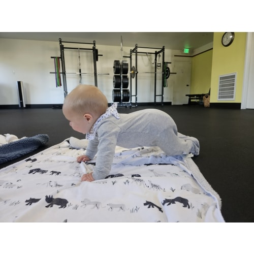 Baby & Mom gym class