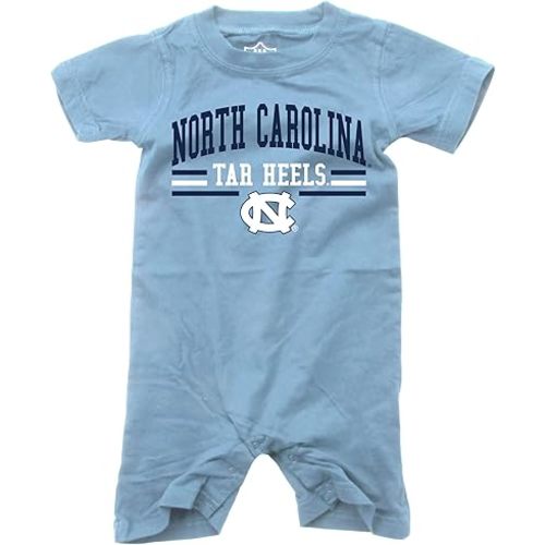 Wes and Willy Baby Sports Fan College Team Shorts Romper