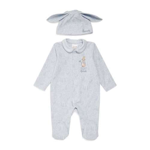 Harrods Peter Rabbit All-In-One and Hat Set (0-18 Months)