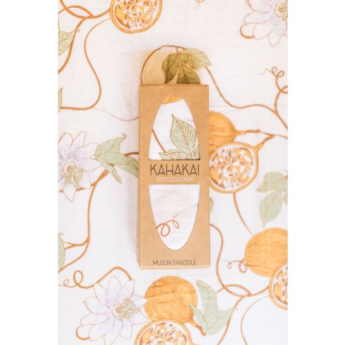 Vintage Lilikoi Swaddle – Kahakai Kids Collection