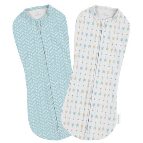 SwaddleMe Pod Swaddle Wrap 2pk - Tiny Arrows - Newborn