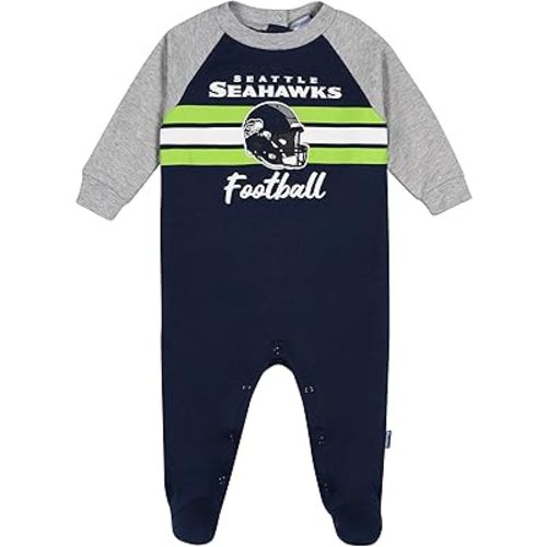 Gerber NFL unisex-baby Nfl Team Footed Coverall