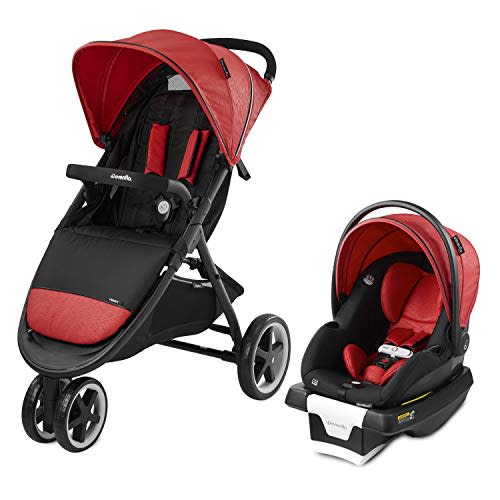 Evenflo Gold Verge3 Travel System Securemax Garnet, 53012336, 53012336, 53012336, 53012336
