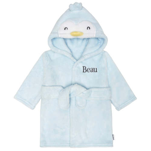 Embroidered Baby Neutral Penguin Robe – Gerber Childrenswear