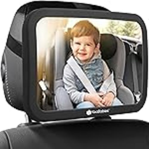 Amazon.com : BOEYOS Baby Car Mirror, Safety Car Seat Mirror for Rear Facing Infant, Clear Wide View, 360°Rotation, Easily Observe the Baby Move, Secure, Shatterproof, Crash Tested and Certified (2-Pack) : Baby