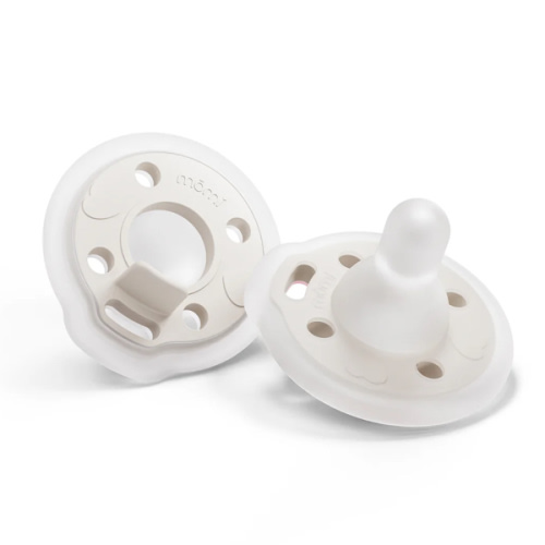 mōmi babypace pacifier 2-set - pearl