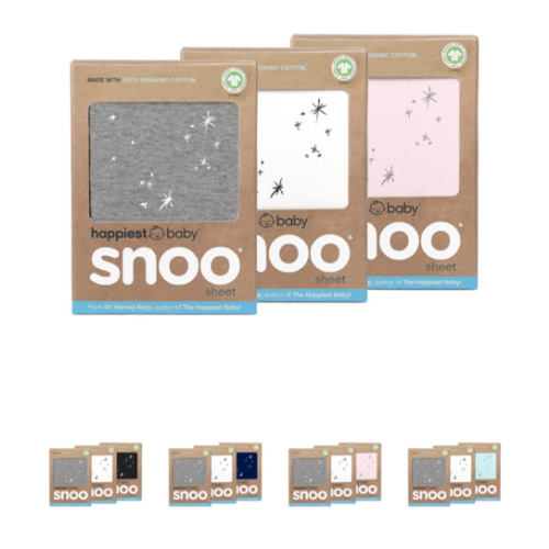 Cotton Baby Bassinet Fitted Sheets | SNOO – Happiest Baby