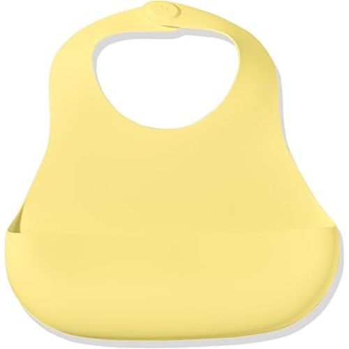 Magnetic Silicone Baby Bib – Waterproof, Dishwasher Safe, BPA Free Food-Grade, Feeding Bib for Infants and Toddlers