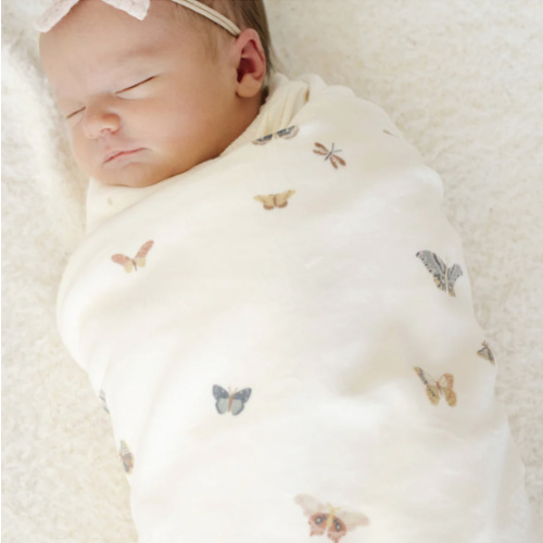 MINKY STRETCH LUXE SWADDLE/BLANKET