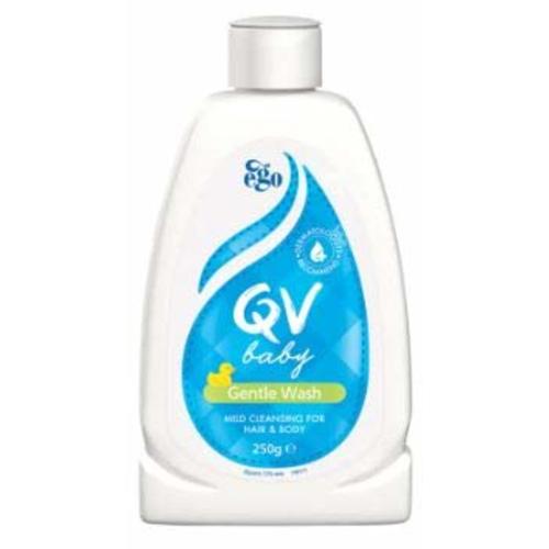 QV Baby Gentle Wash 250g -Suitable for use Every Day and Sensitive Skin and flaking or Itchiness Due to Dry Skin Conditions.