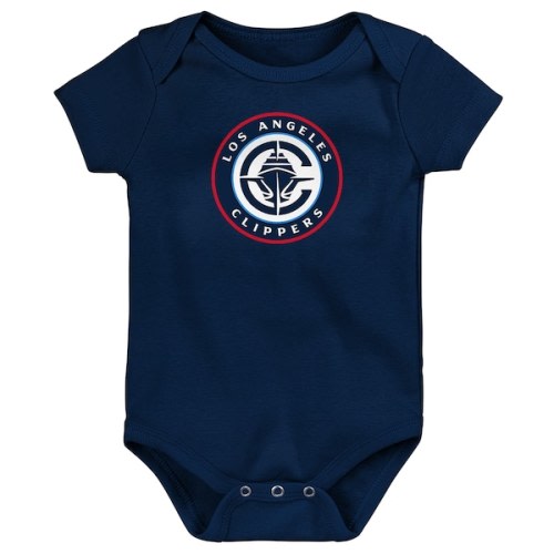 LA Clippers Outerstuff Newborn Primary Logo Bodysuit - Navy