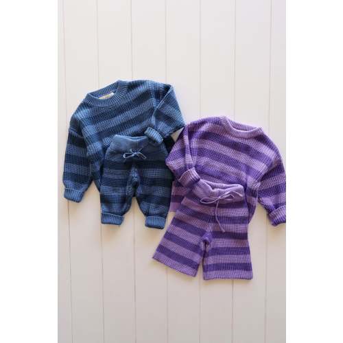 Knit Stripe Set